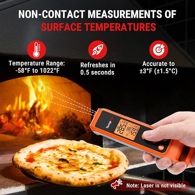 TempPro TP420 2-in-1 Instant Read Thermometer - Image 4