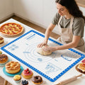 Baking Mats Silicone for Baking Sheet, non Stikc Pastry Mat for Dough Rolling by Bredominant