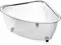 Fox Run Large Stainless Steel Triangular Colander, 3 Quart Pasta Strainer by foxrunbrands