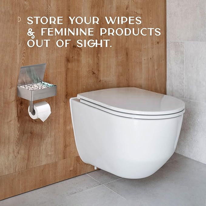 Day Moon™ - Toilet Paper Holder - Modern Roll Holder - Image 7