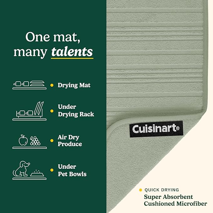 Cuisinart Dish Drying Mats for Kitchen Counter - Image 3