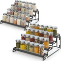 4 Tier Spice Rack Organizer for Cabinet by GREATLUHENGPING