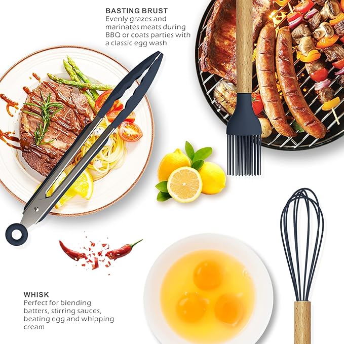 Silicone Cooking Utensils Set - Image 4