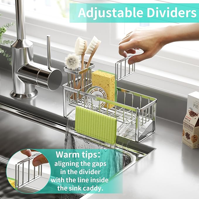 HapiRm Sponge Holder for Kitchen Sink - Image 4