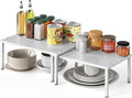 Simple Houseware Expandable Stackable Kitchen Counter Shelf Organizer, Metal Top by SimpleHouseware
