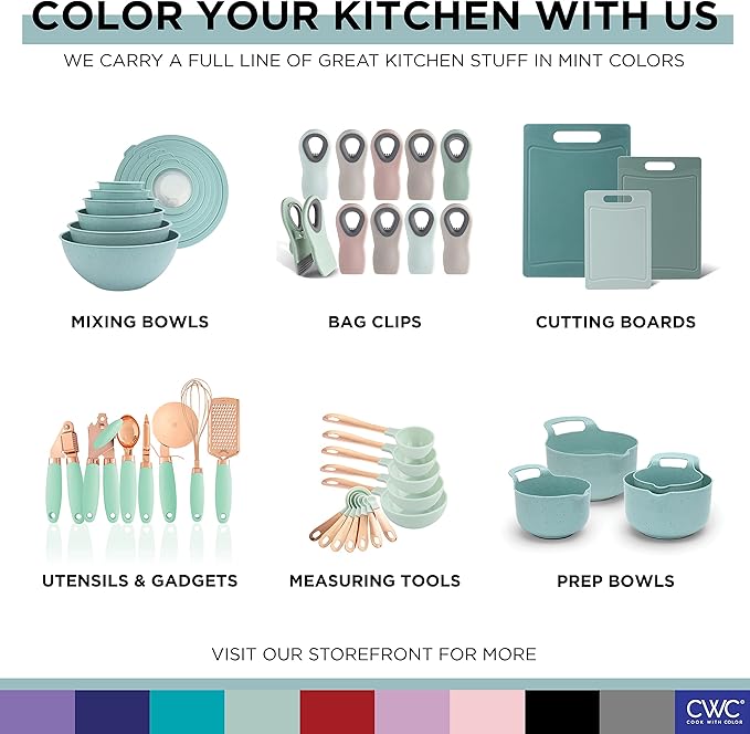 COOK WITH COLOR Mixing Bowls with Lids - Image 9