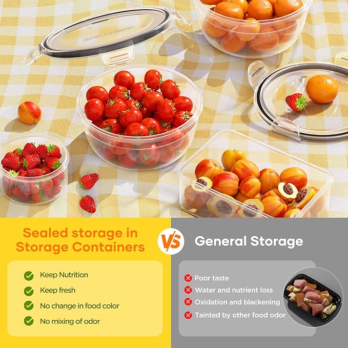 52 PCS Food Storage Containers - Image 6