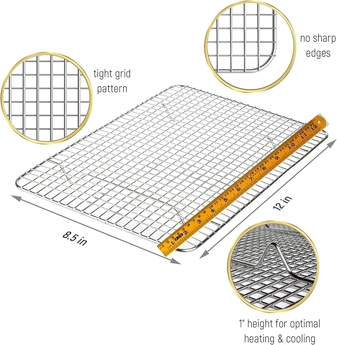 KITCHENATICS Small Quarter Sheet Cooling Rack - Image 2