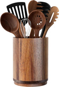 Utensil Holder, Acacia Wood Kitchen Utensil Holder by Segtenant