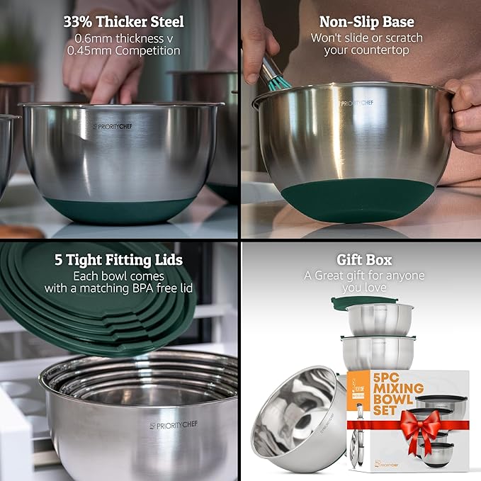 Priority Chef Premium Mixing Bowls - Image 2
