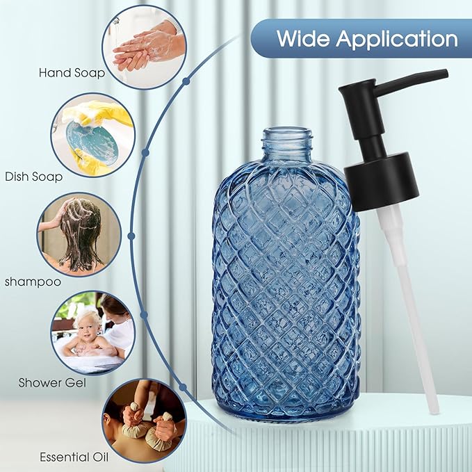 Topsky Gem Glass Soap Dispenser - Image 7
