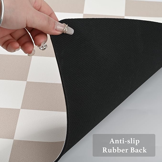 Ohocut Checkered Dish Drying Mat - Image 7