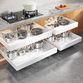 Seinloes 4 Pack Expandable Width Pull Out Cabinet Organizer 21" Deep by Seinloes