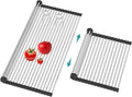 BBXTYLY Extra Large Expandable Roll Up Dish Drying Rack, Over The Sink Drying by BBXTYLY