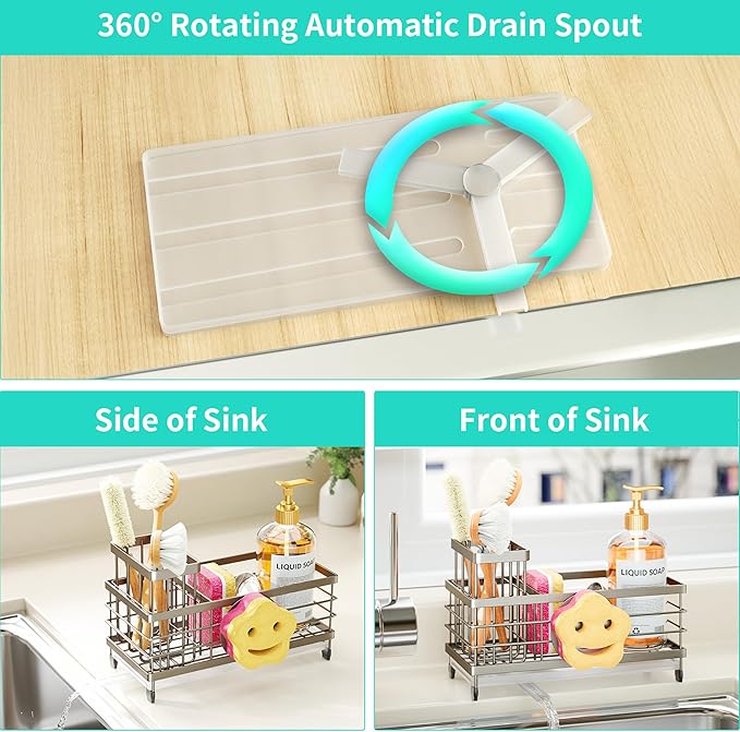 HapiRm Sink Caddy Sponge Holder - Image 2