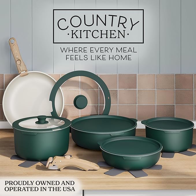 Country Kitchen Cookware Set - Image 2