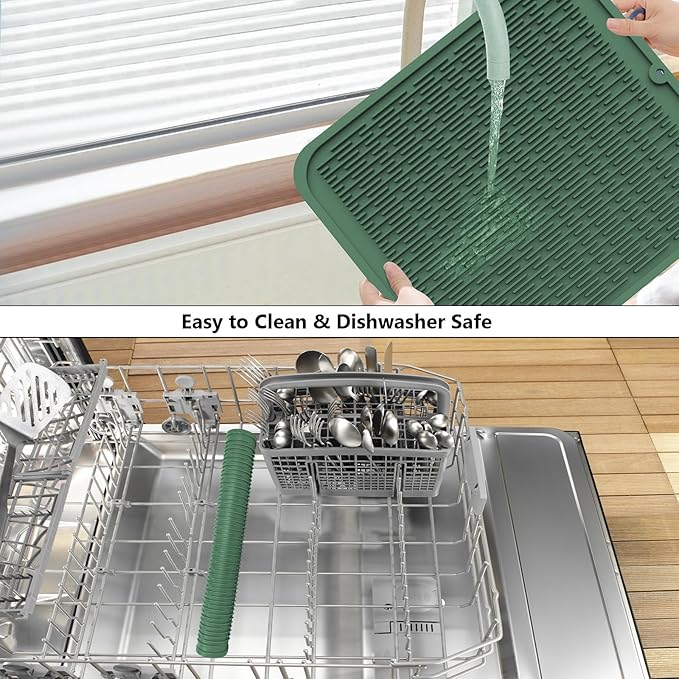 ZLR Large Silicone Dish Drying Mat - Image 8