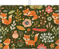 Cute Fox Dish Drying Mat for Kitchen Counter Animals Drying Pad Absorbent by MOUNTANLLY