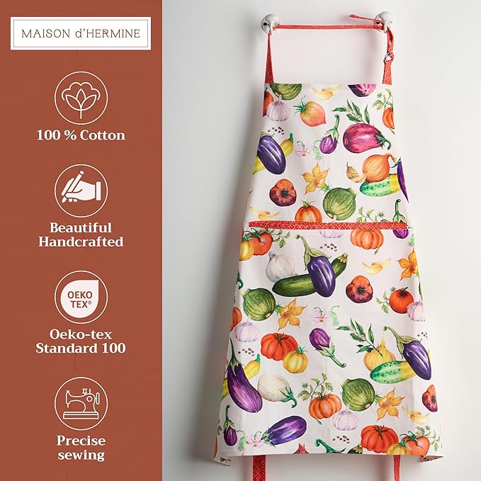 Maison d' Hermine 100% Cotton Apron - Image 2