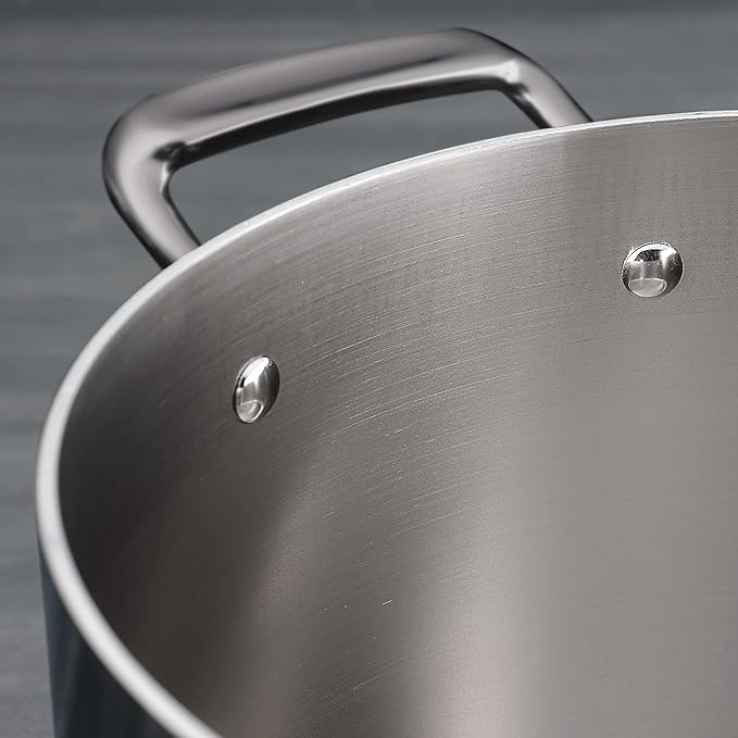 Tramontina Tri-Ply Clad Stainless Steel 4-Quart Sauce Pan - Image 5
