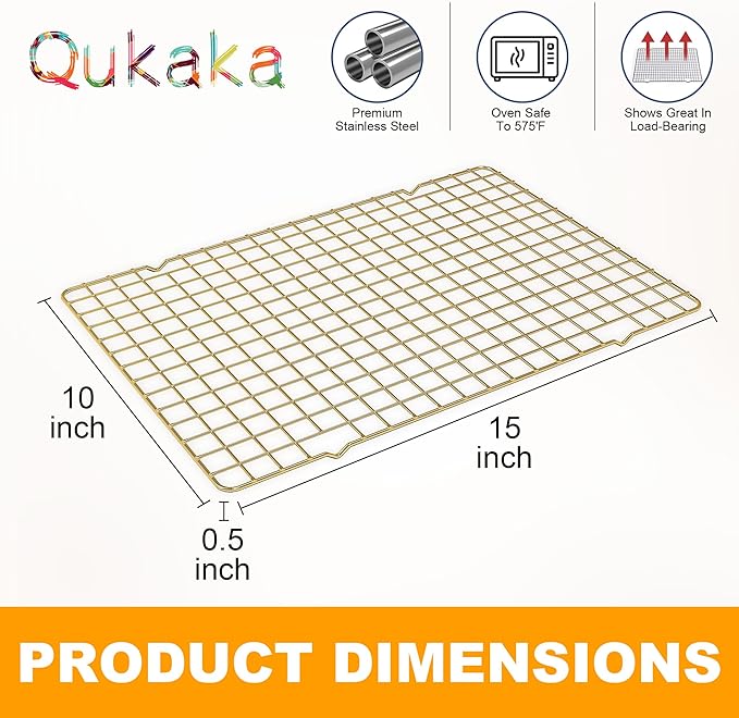 2-Pack Cooling Racks for Cooking and Baking - Image 6