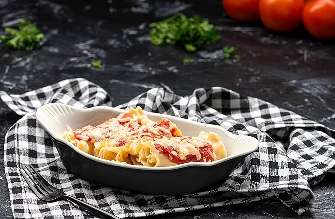 Au Gratin Baking Dishes, by Kook, Mini Casserole Dish, - Image 2