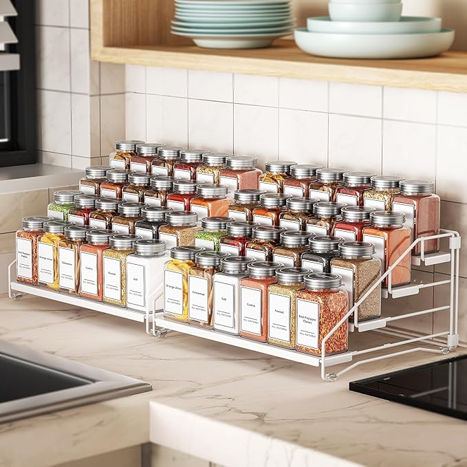 BOIVSHI Spice Organization for Cabinet, Spice Rack Organizer, Spice Rack - Image 3