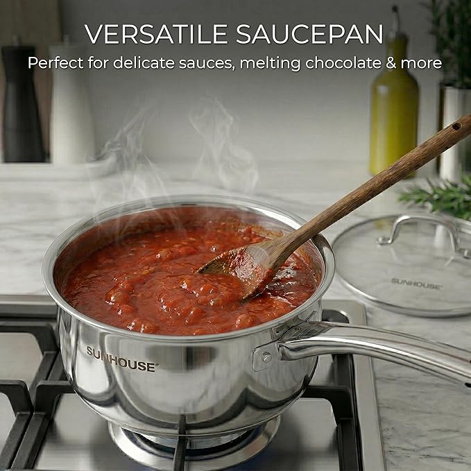SUNHOUSE Stainless Steel Sauce Pan - Image 9