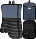 Yutat Oven Mitts, Pot Holders Set of 4 Made by YUTAT