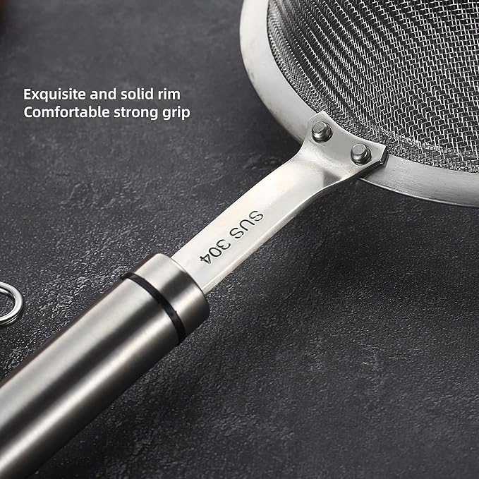 Stainless Steel Fine Mesh Strainers - Image 6