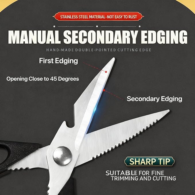 Magnificent Kitchen Scissors Heavy Duty - Image 4