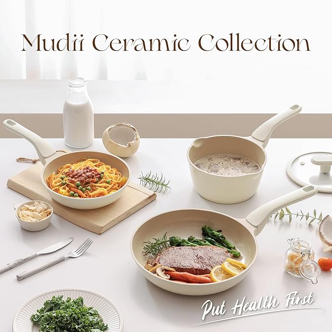 PRICUSIS Ceramic Nonstick Saucepan - Image 8
