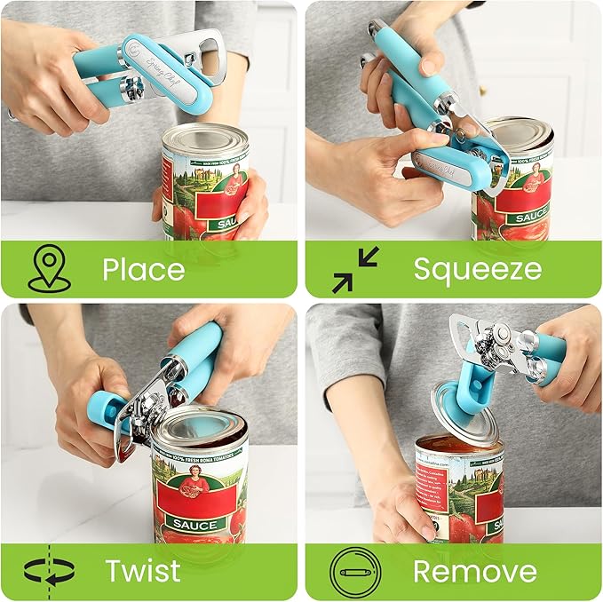 Spring Chef Stainless Steel Can Opener - Image 8
