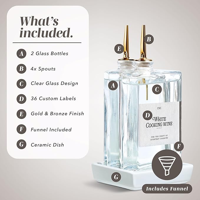COOK WITH COLOR Olive Oil Dispenser Bottle - Image 3