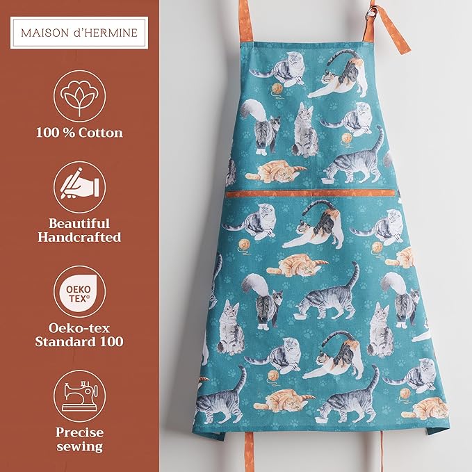 Maison d' Hermine 100% Cotton Apron - Image 2