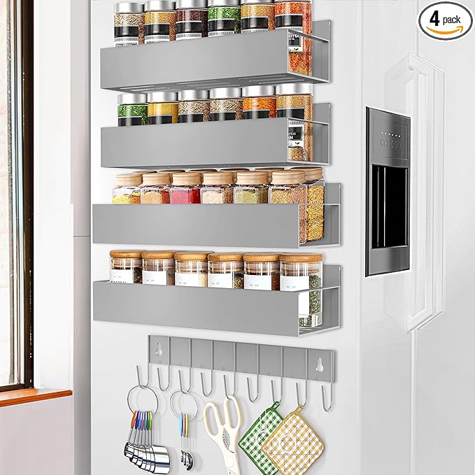 SMRCAD Magnetic Spice Rack Organizer by SMRCAD