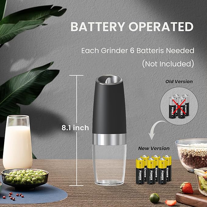 Battery Operated Salt And Pepper Grinder - Image 4