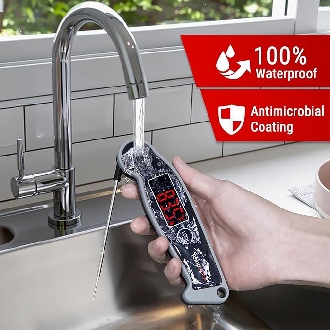 TempPro TP19 Waterproof Digital Meat Thermometer - Image 3