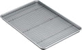 Amazon Basics Ceramic Nonstick Baking Sheet & Cooling Rack Set, Dishwasher Safe by AmazonBasics