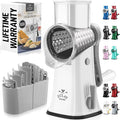 Zulay Kitchen Rotary Cheese Grater 5 Blade Cheese Shredder by ZulayKitchen