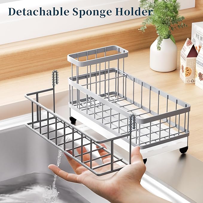 Consumest Sponge Holder for Kitchen Sink - Image 4