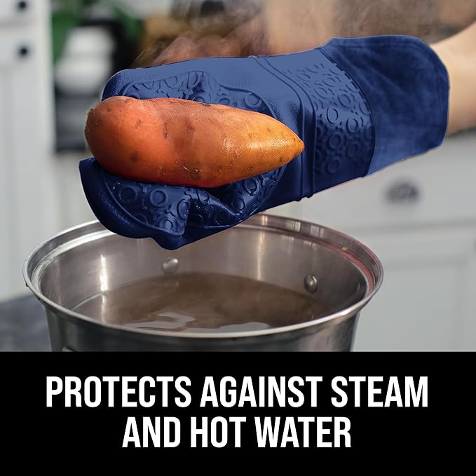 BPA-Free Soft Silicone Oven Mitts - Image 4