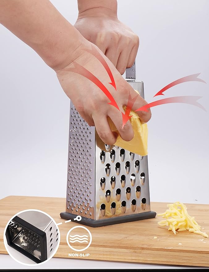Kaishun Cheese Grater, Box Grater - Image 5