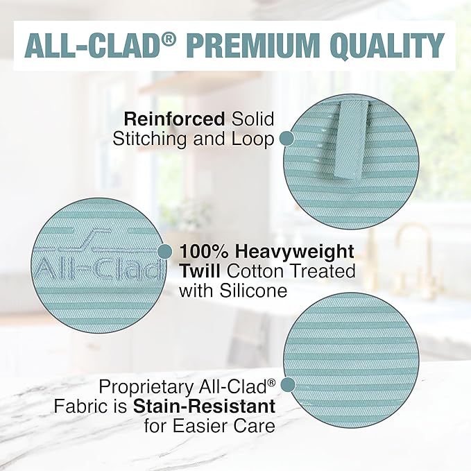 All-Clad Premium Pot Holder & Heating Pad, Heat Resistant to 500 Degrees - Image 6