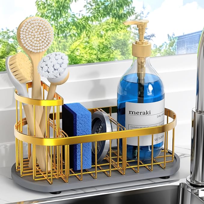 Sponge Holder for Kitchen Sink by HOKEMOM
