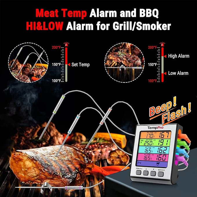 TempPro TP17H Digital Meat Thermometer - Image 5