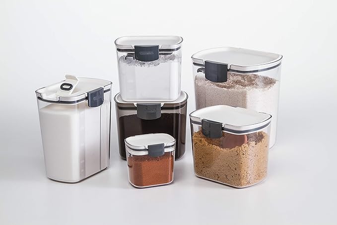 ProKeeper 1 Quart Airtight Powdered Sugar Storage Container – Grey, BPA-Free - Image 8