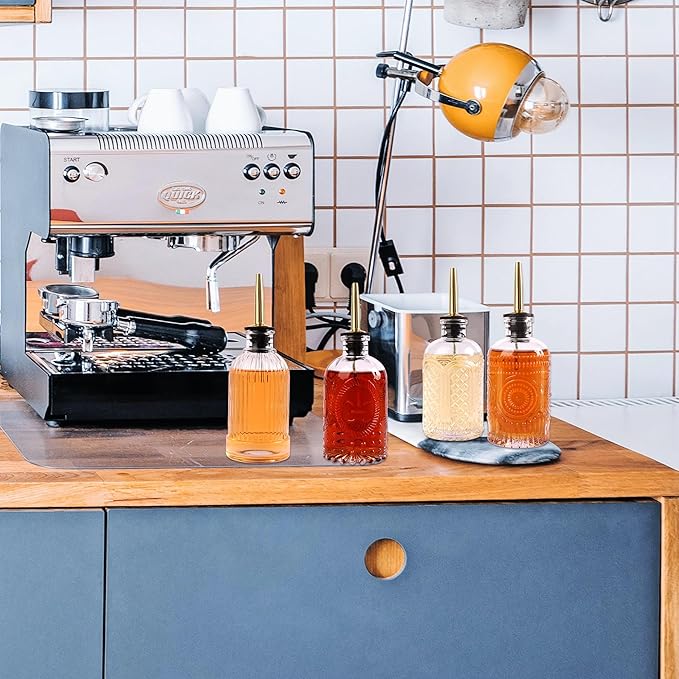 Glass Syrup Dispenser Set - Image 9