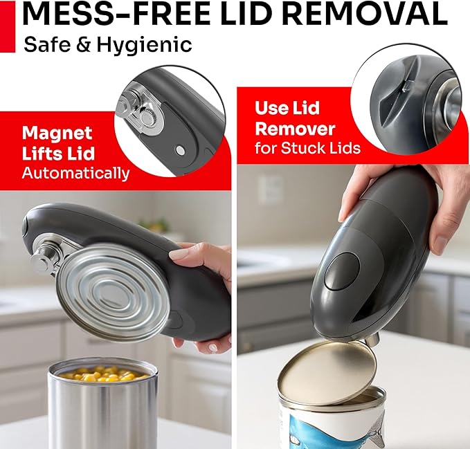 MUELLER HOME SmoothEdge Auto Electric Can Opener – Battery‑Operated One‑Touch w - Image 5