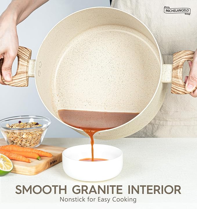 MICHELANGELO 5 Quart Stock Pot - Image 3